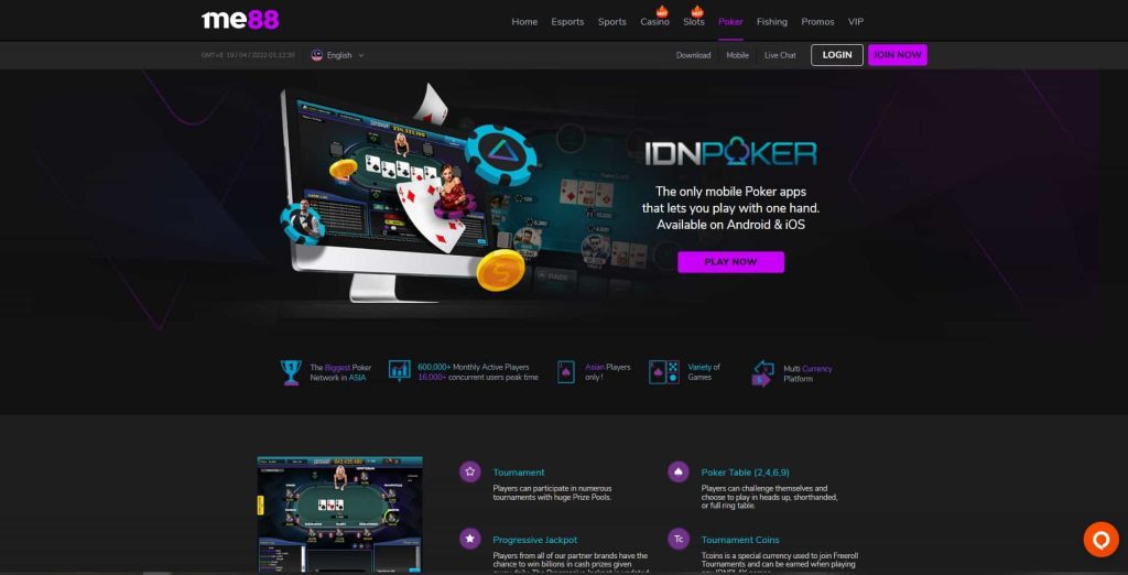 me88-Available-Games-Poker