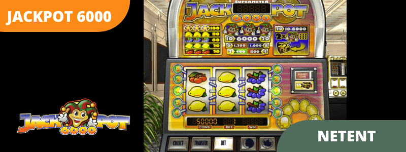 NetEnt 《头奖6000》 - JACKPOT 6000