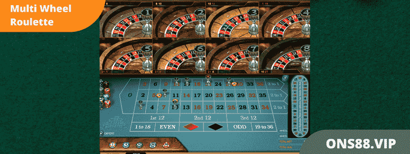 Multi-Wheel-Roulette-Online