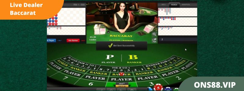Live Dealer Baccarat
