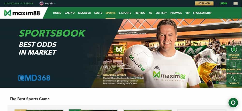 Maxim88-Sports-Betting