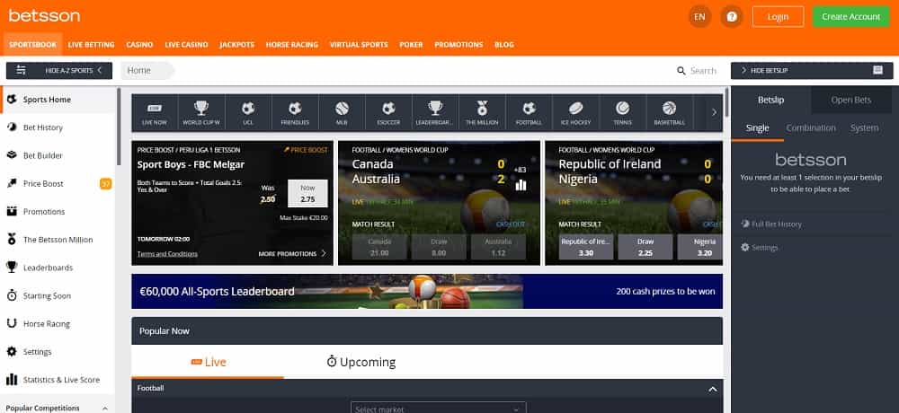betsson-Sports-Betting